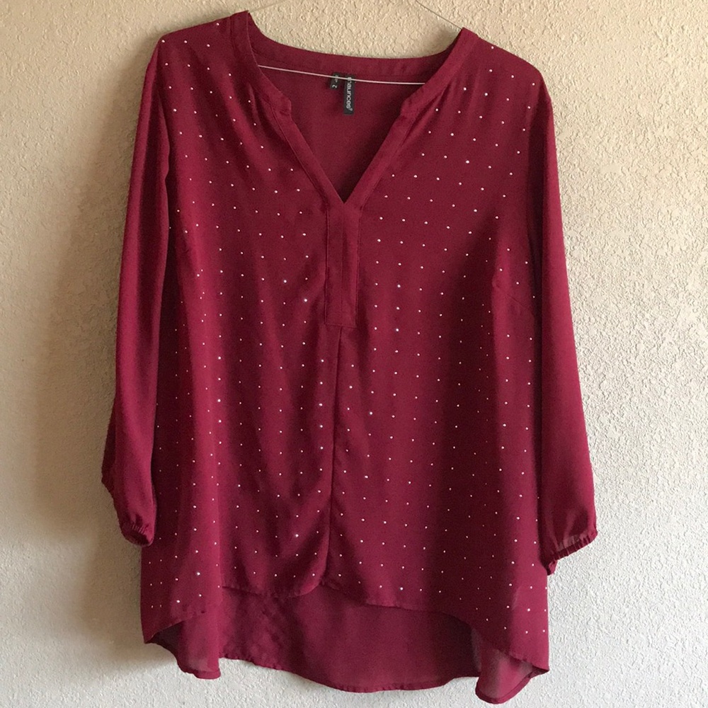 Burgundy Top